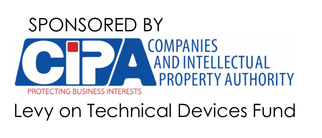 Sponsored by CIPA, Companies and Intellectual Property Authority, Levy on Technical Devices Fund